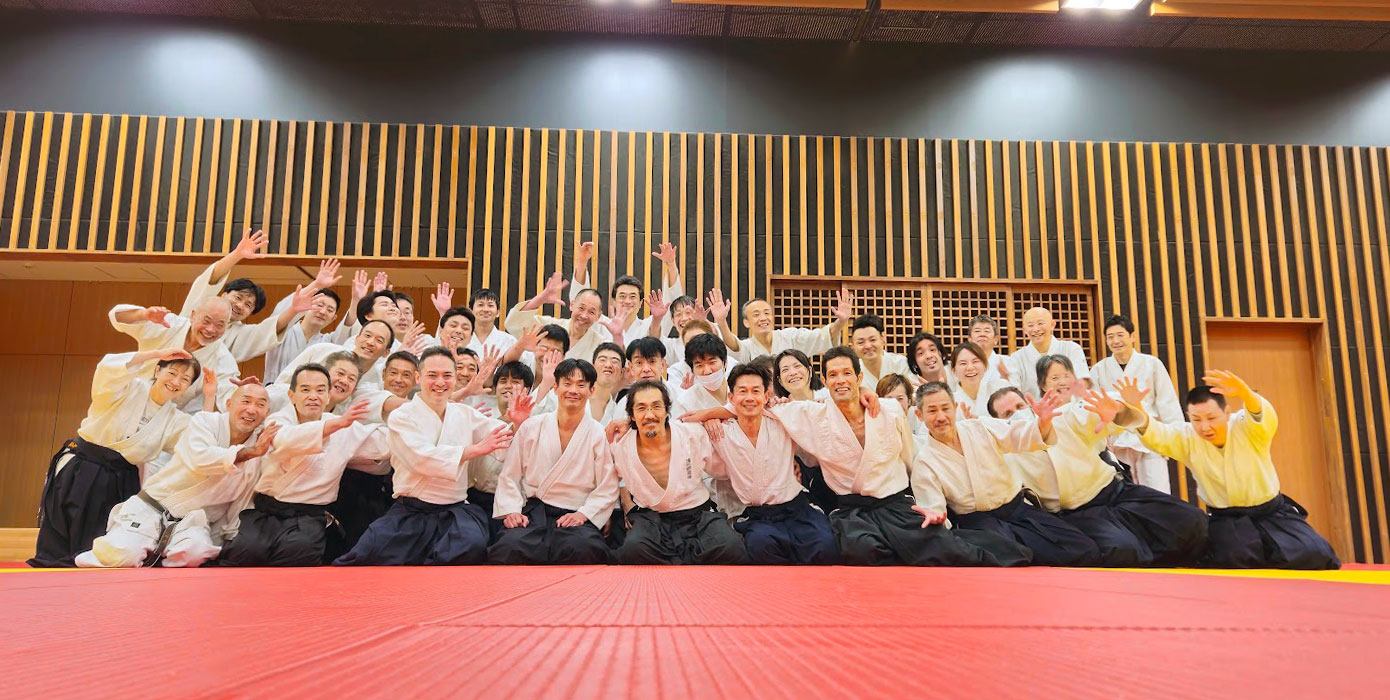 Séance de formation conjointe de la Fédération d'Aïkido Kanagawa